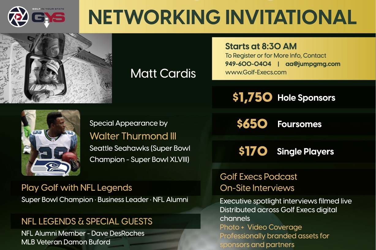 Golf Execs podcast recording